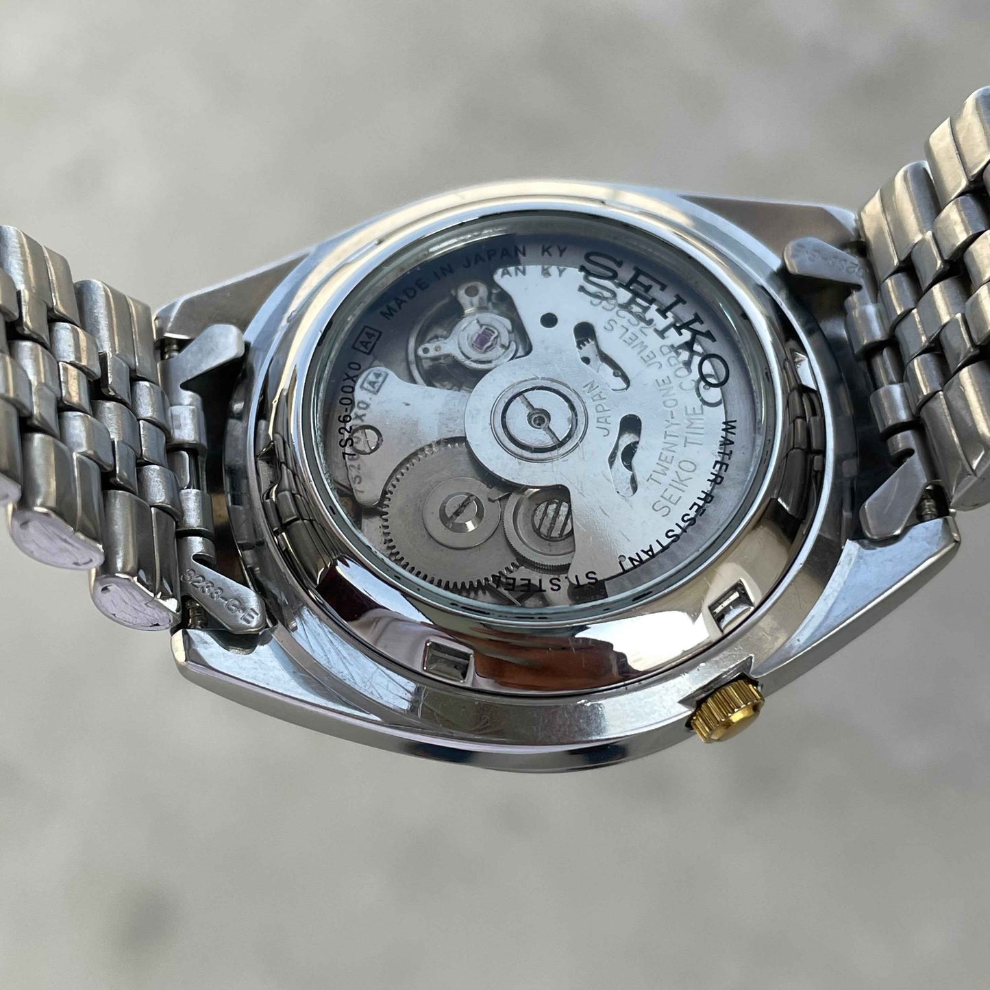 Seiko 5 White Checkered Dial