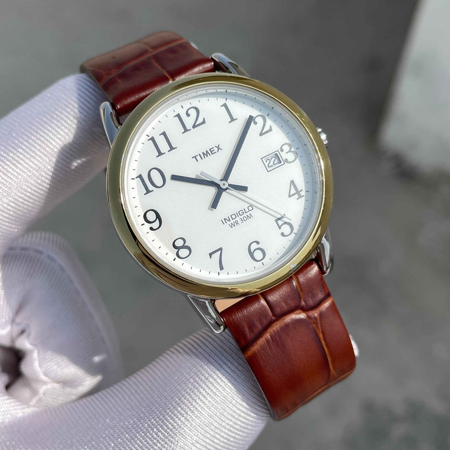 Timex Indiglo Two Tone