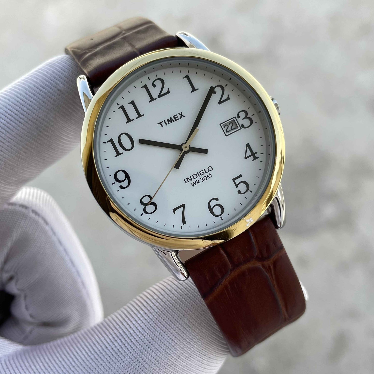 Timex Indiglo Two Tone