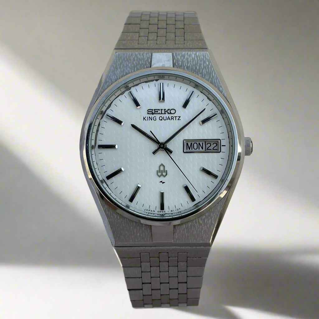 Vintage Seiko King Quartz 5856-8090