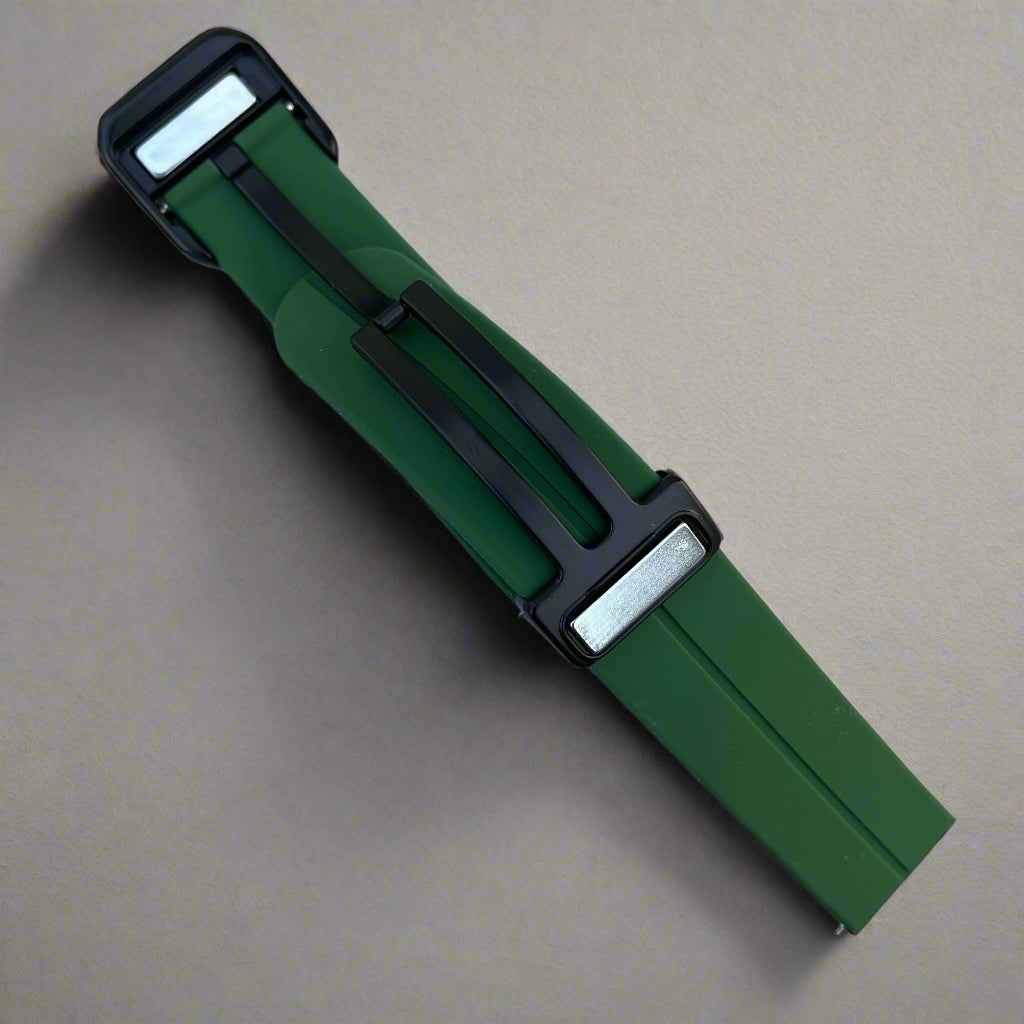 Magnetic Rubber Watch Straps