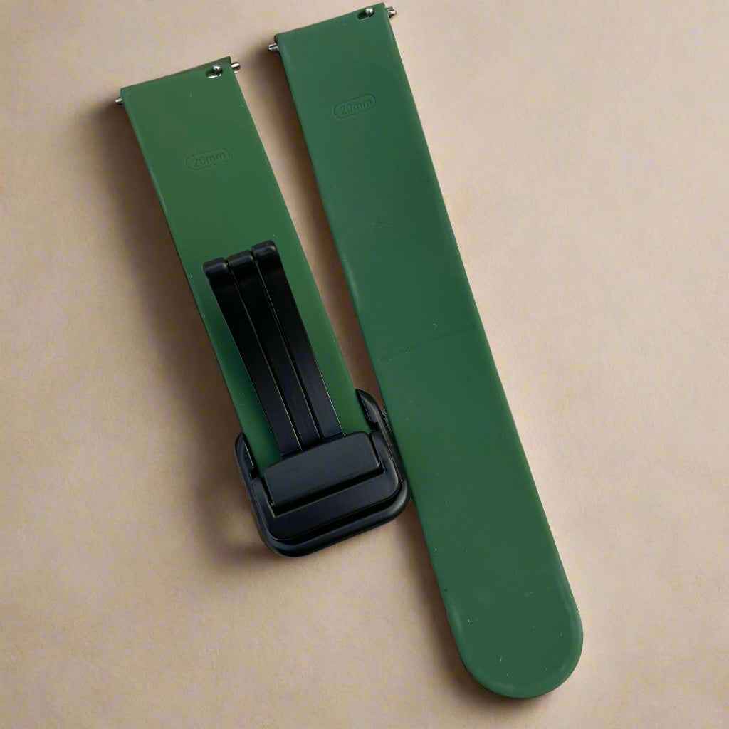 Magnetic Rubber Watch Straps