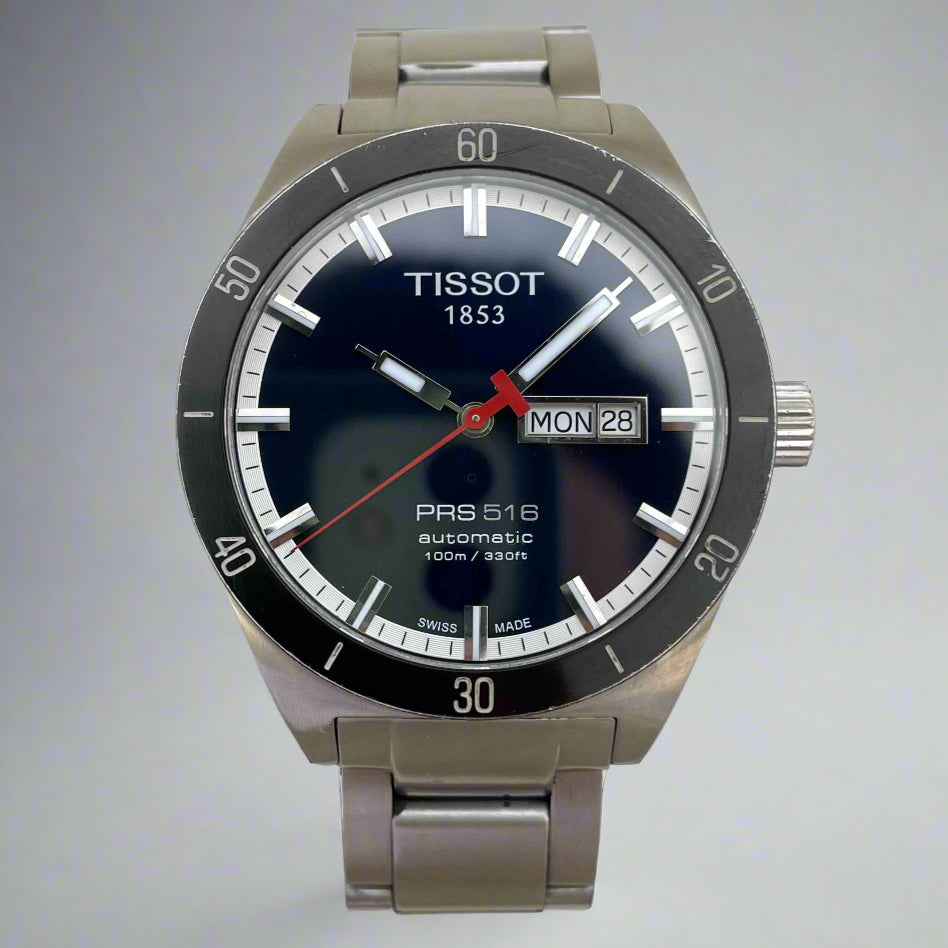 Tissot PRS 516 Blue Dial T044430A