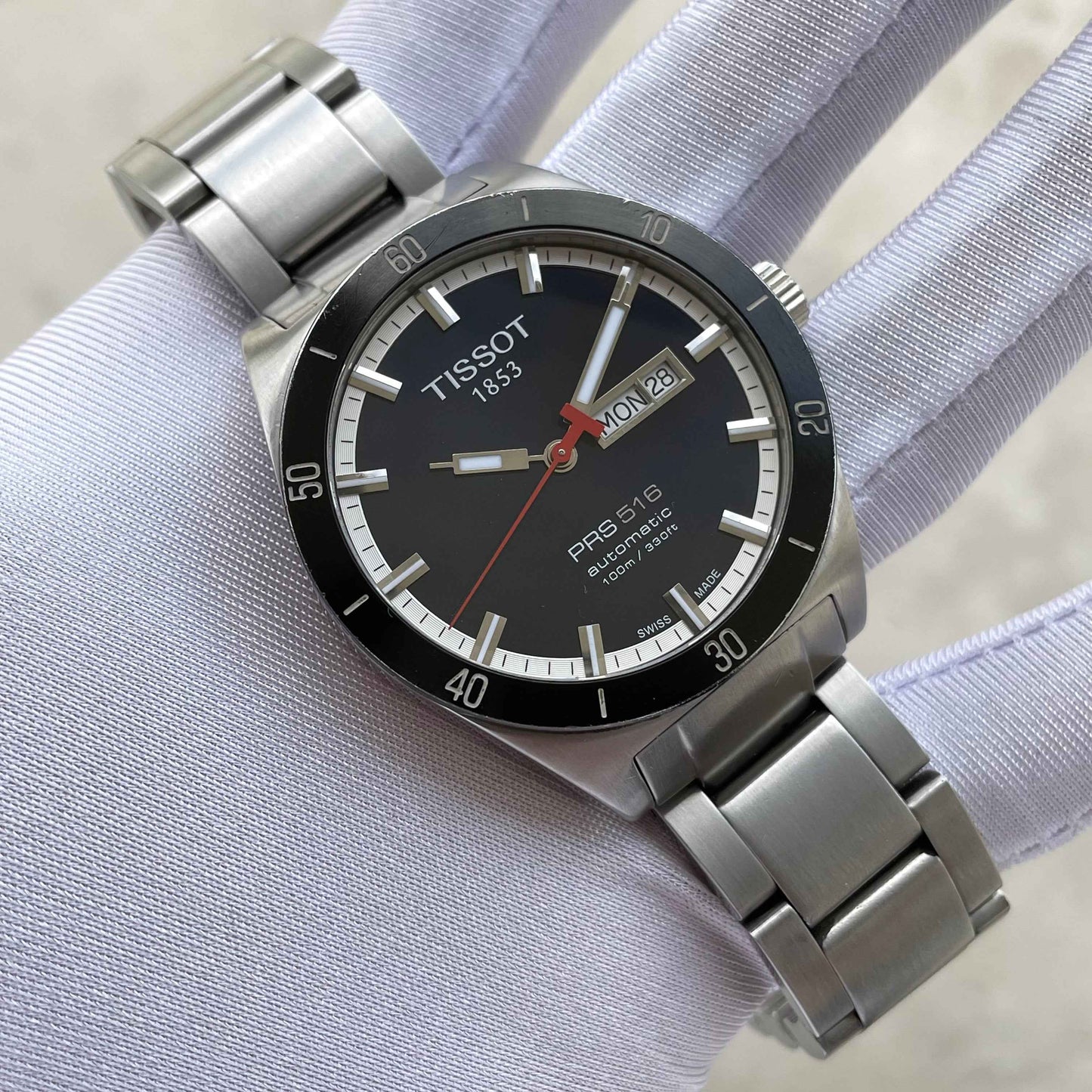 Tissot PRS 516 Blue Dial T044430A