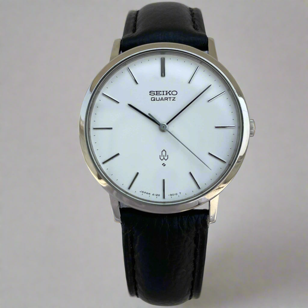 Vintage Seiko Quartz Dress Watch 4120-9010