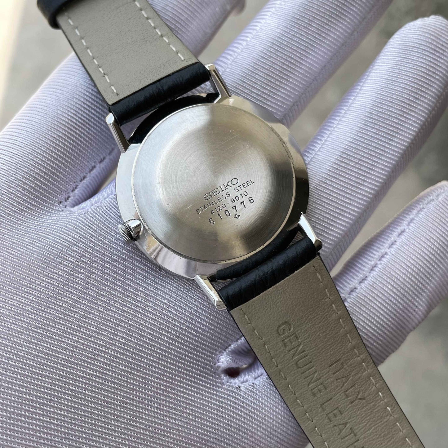 Vintage Seiko Quartz Dress Watch 4120-9010