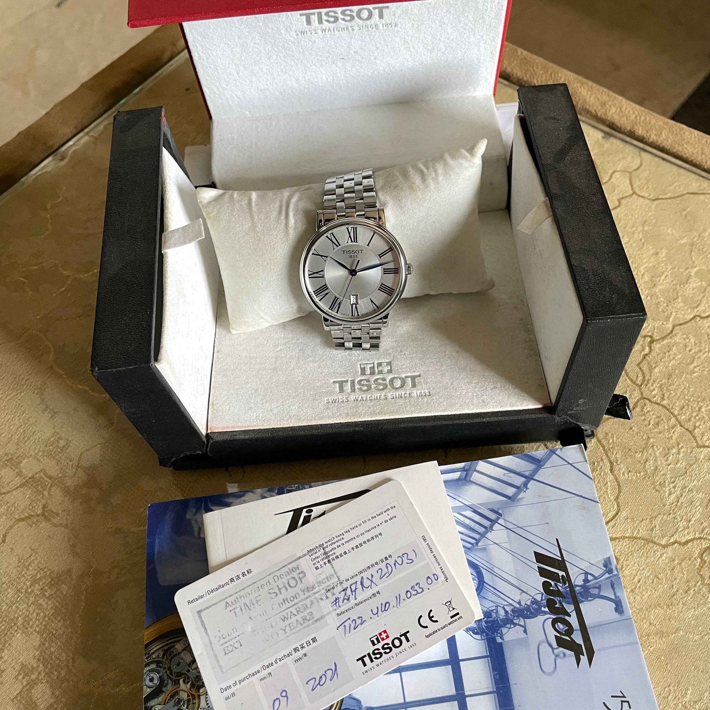 Tissot Carson Premium T122.410.11.033.00
