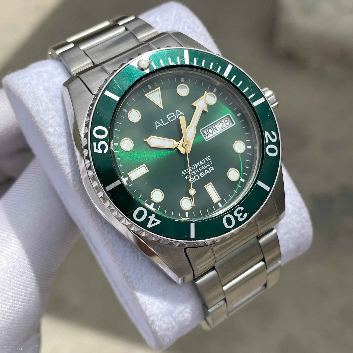 Seiko Alba Green Diver's Automatic