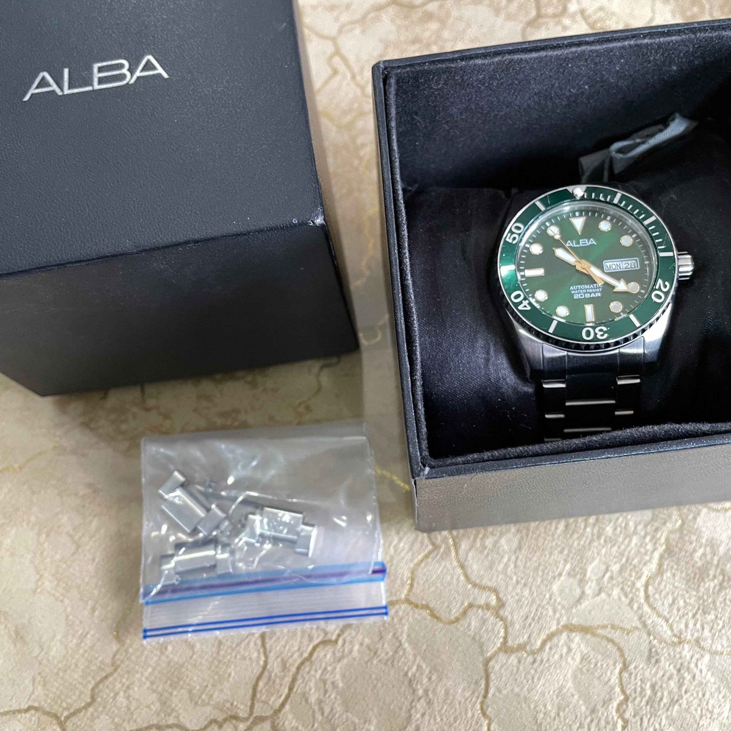 Seiko Alba Green Diver's Automatic