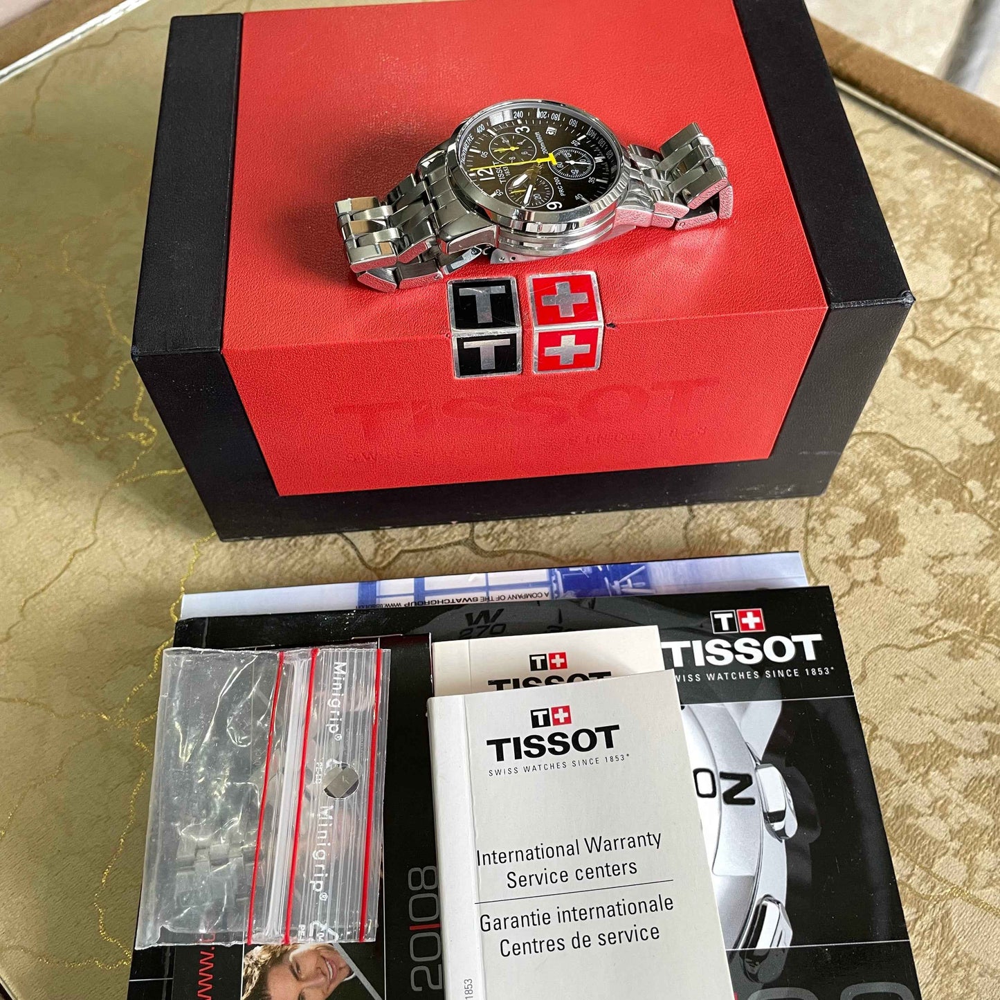 Tissot PRC200 Chronograph T114.417.11.057.00