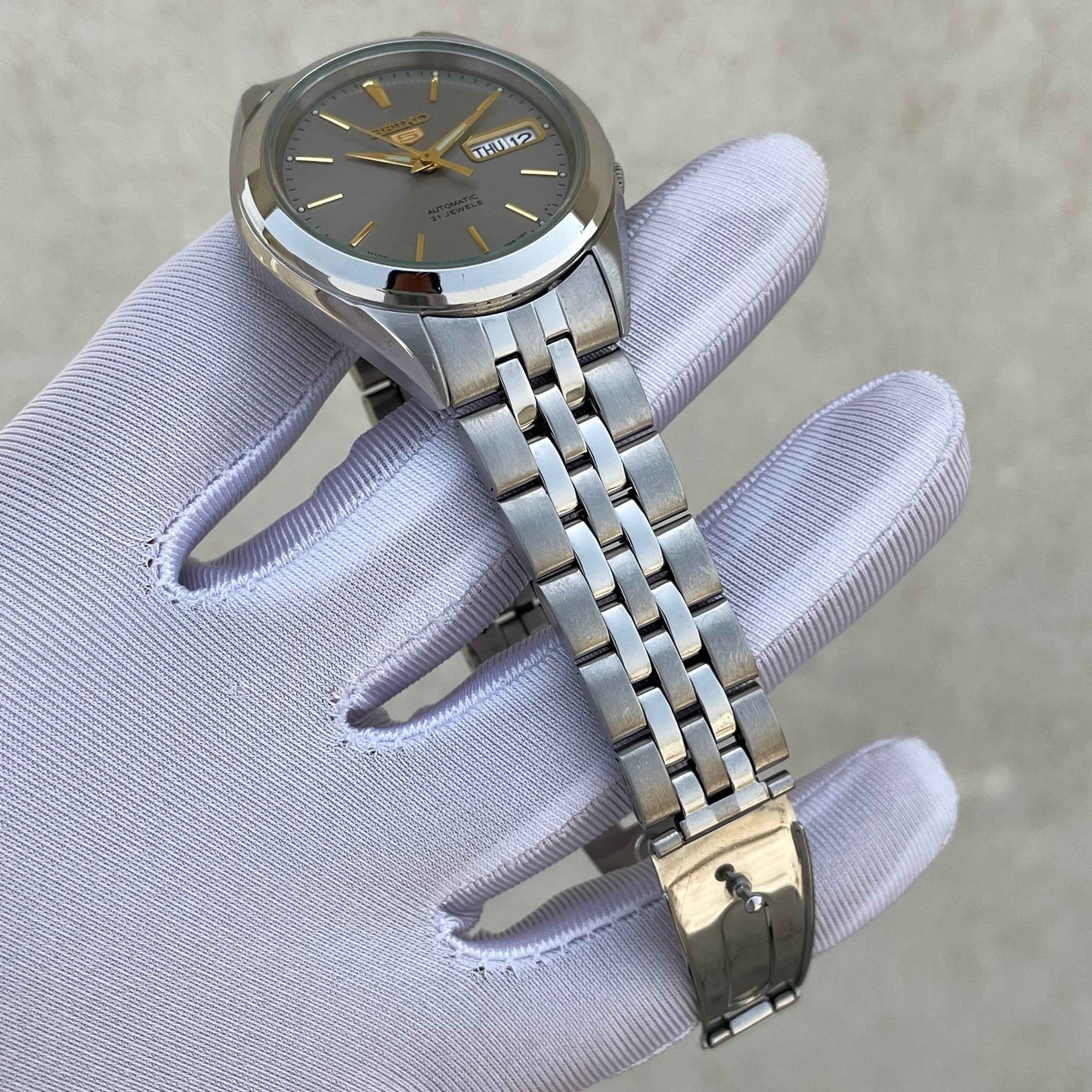Seiko 5 Grey Dial SNKL19K1