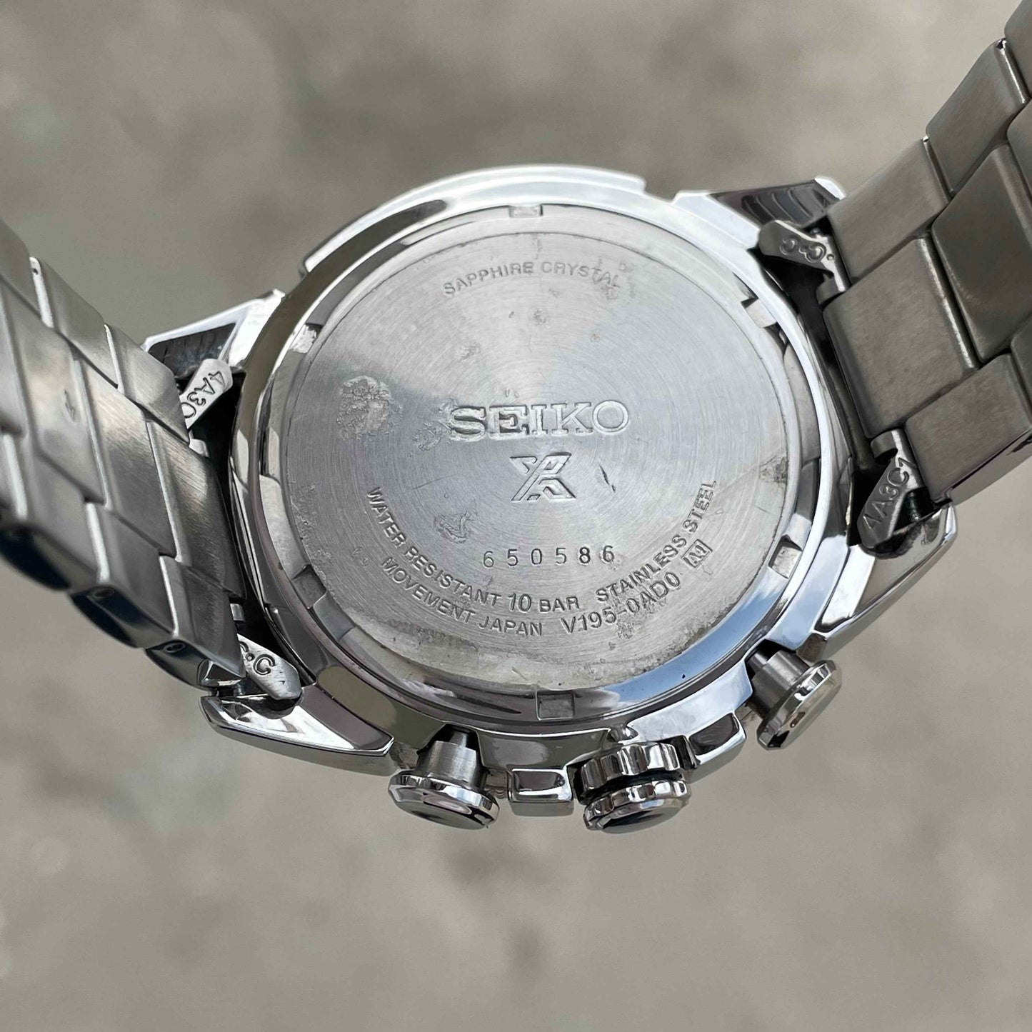 Seiko Solar Prospex World Time SSC509 Patina Dial