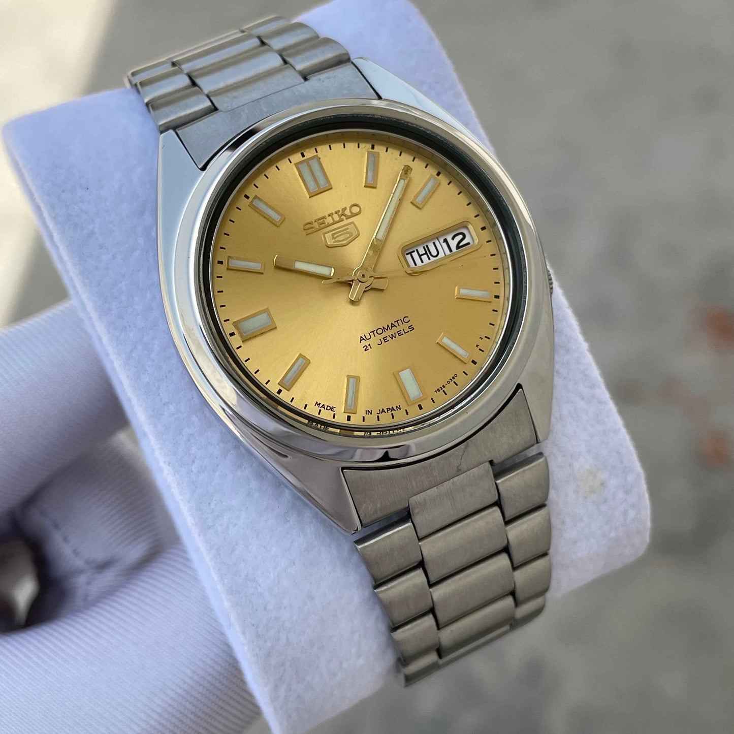 Seiko 5 Golden Dial SNKSX81