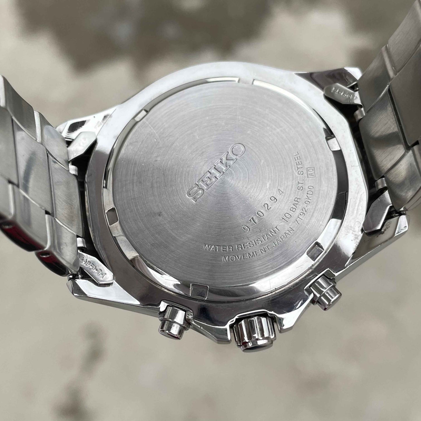 Seiko Quartz Chronograph 7T92-0KD0