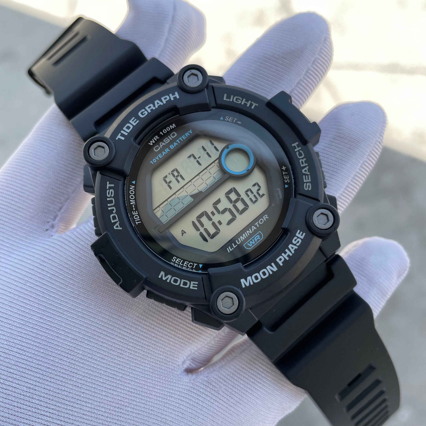 Casio Tide Graph WS-1300H-1AV