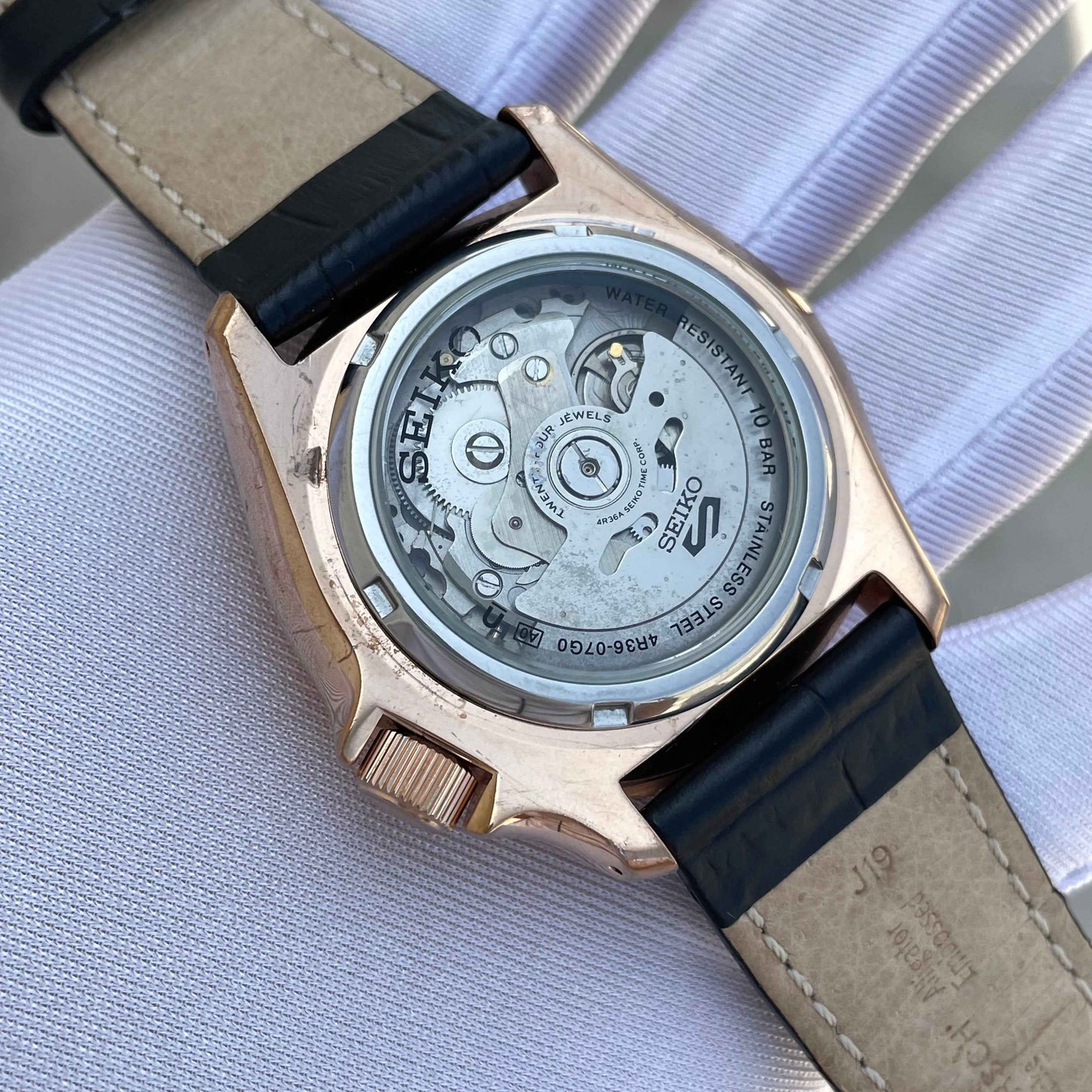 Seiko Rose Gold SRPD76