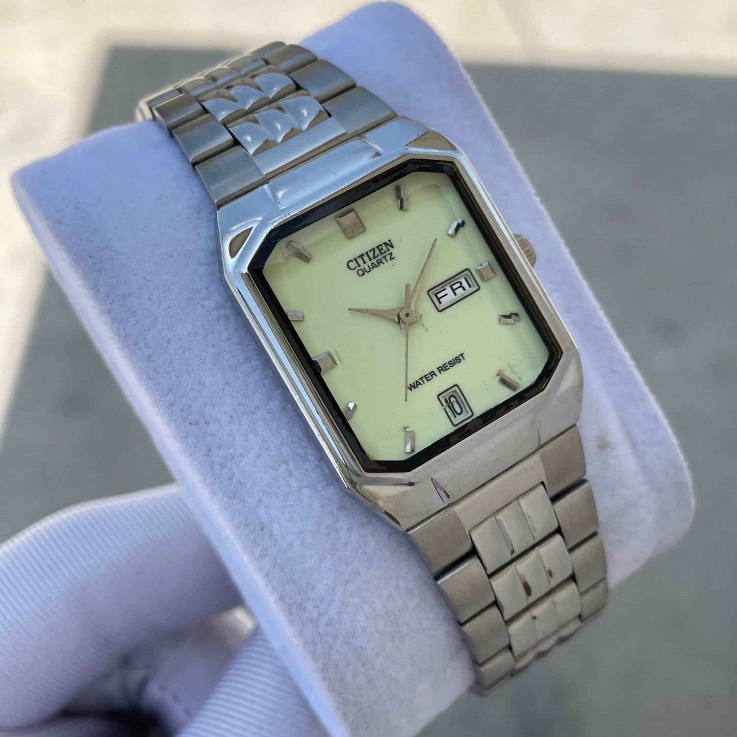 Vintage Citizen Tank Luminous Dial