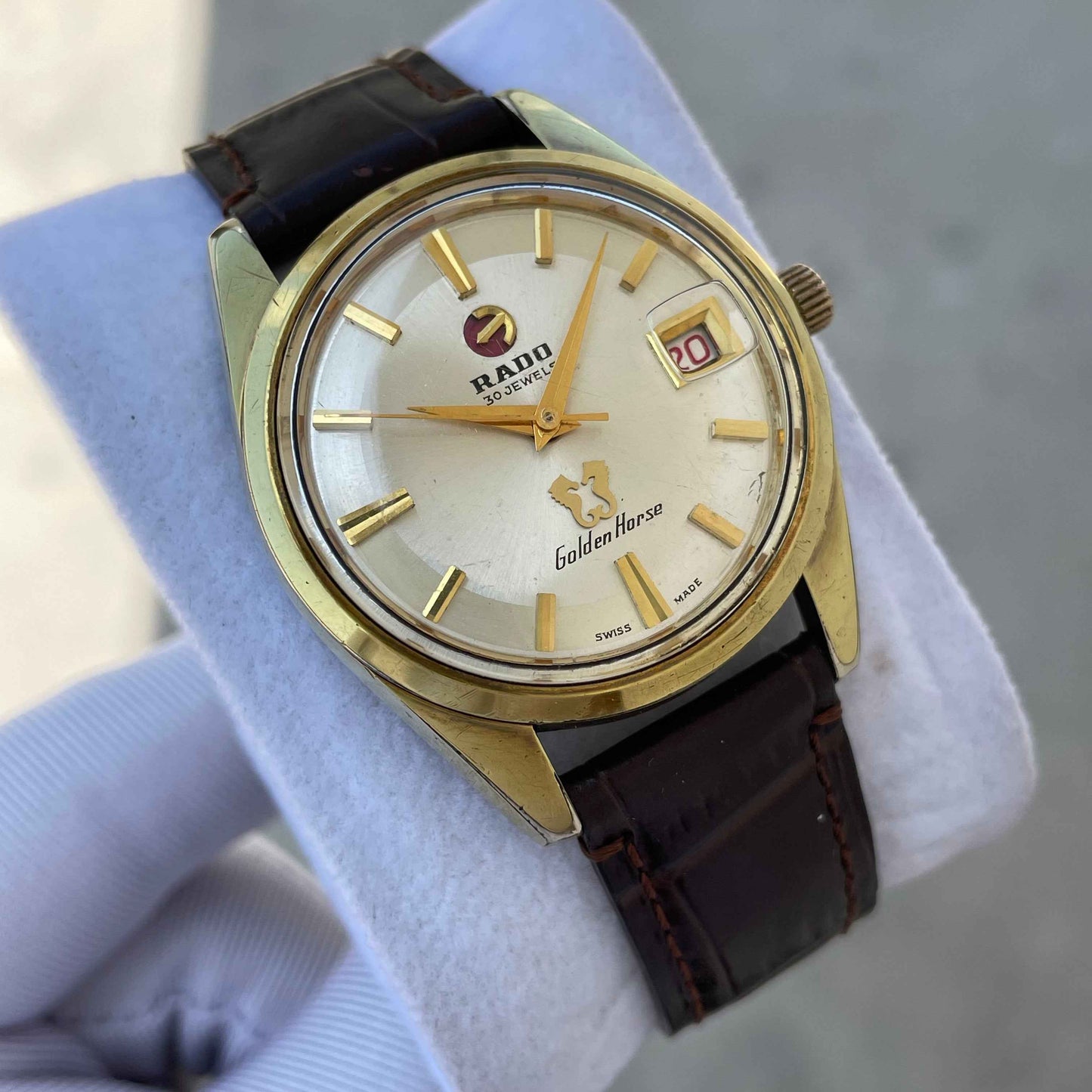 Vintage Rado Golden Horse