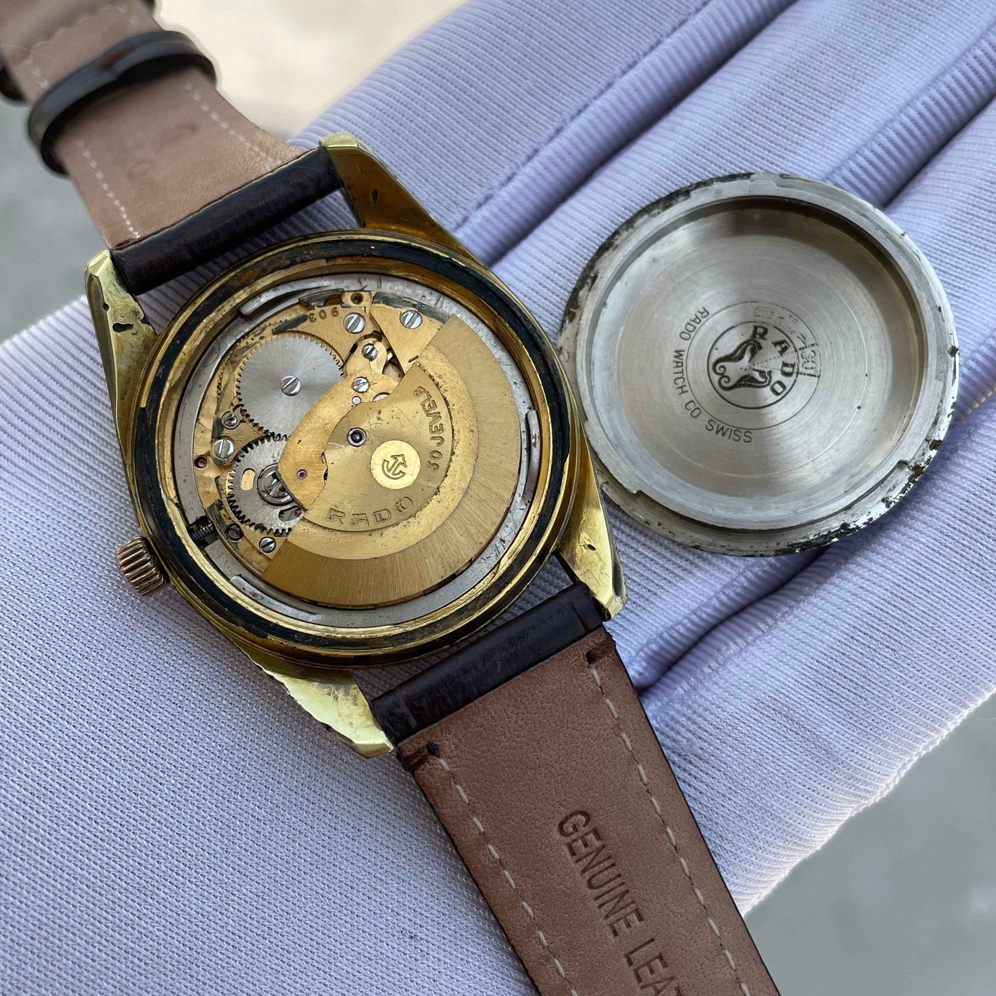 Vintage Rado Golden Horse