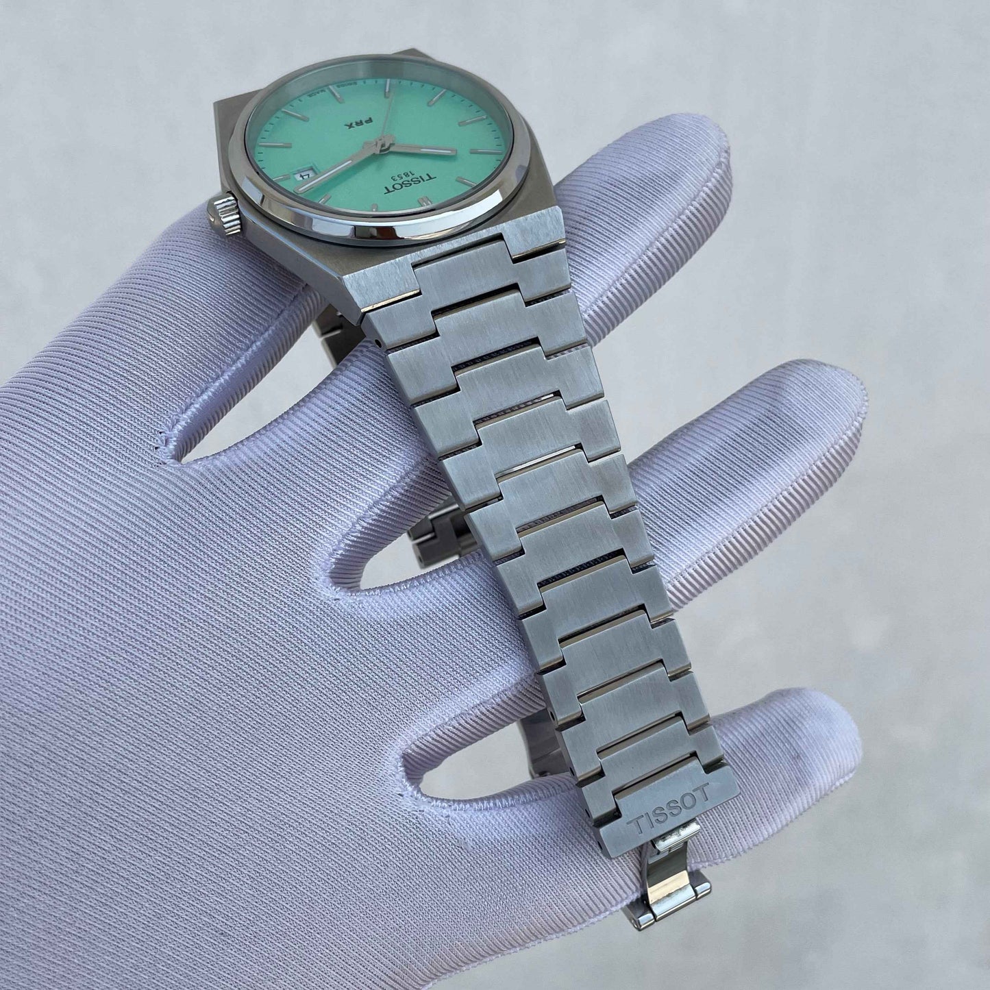 Tissot PRX Quartz 40 mm Turquoise Dial