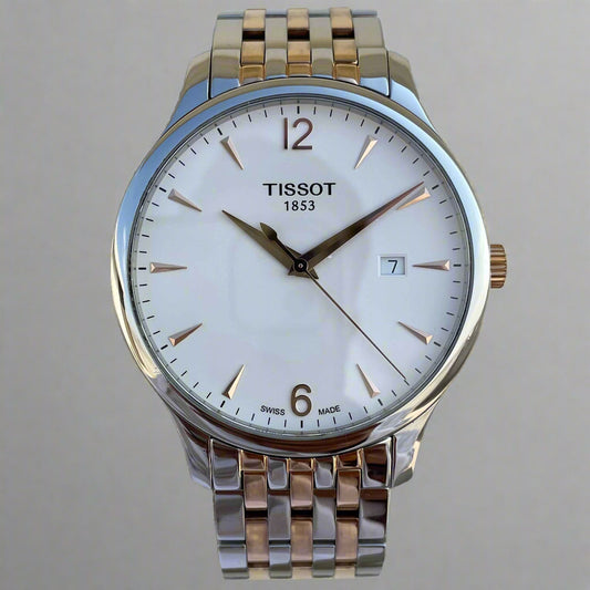 Tissot Tradition Two Tone T0636102203701