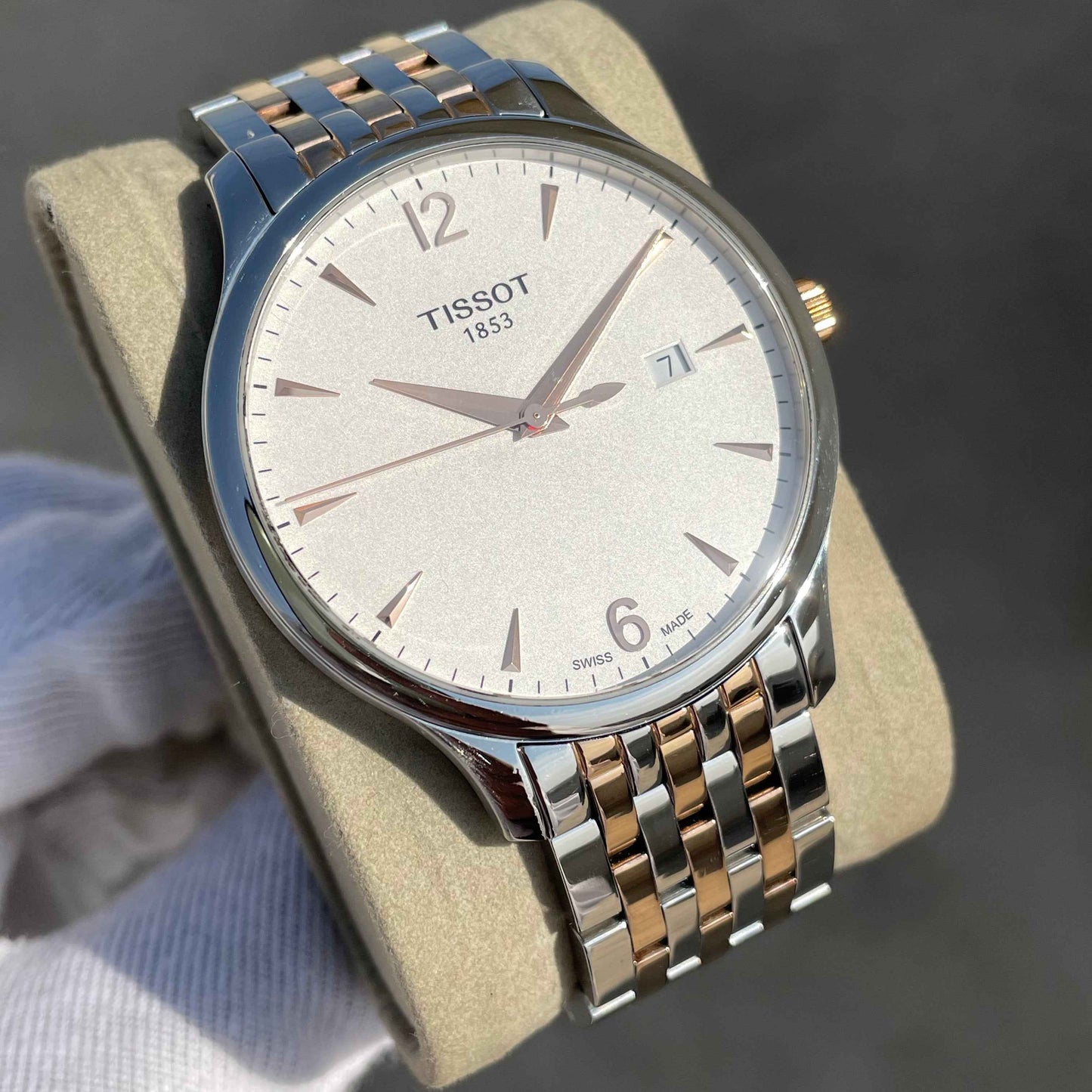 Tissot Tradition Two Tone T0636102203701