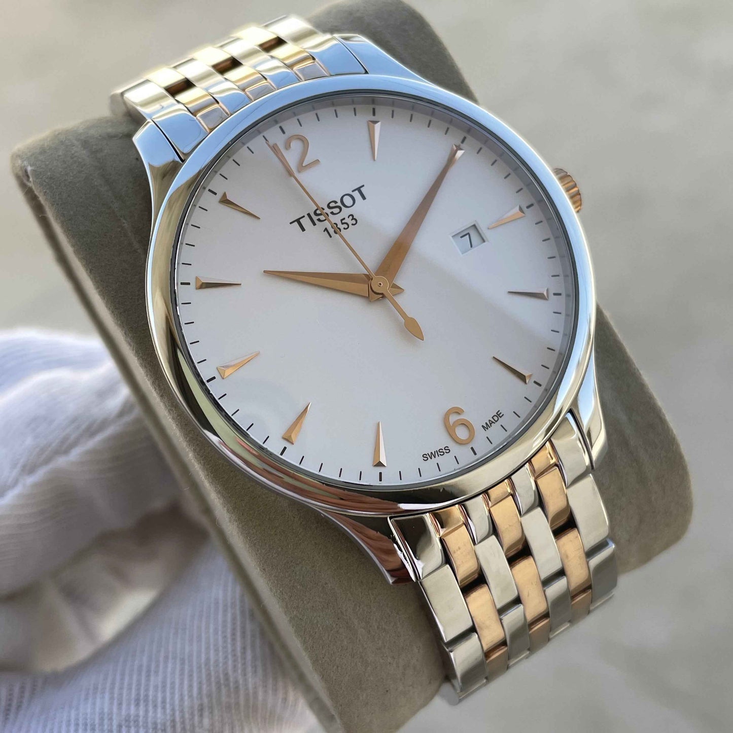 Tissot Tradition Two Tone T0636102203701