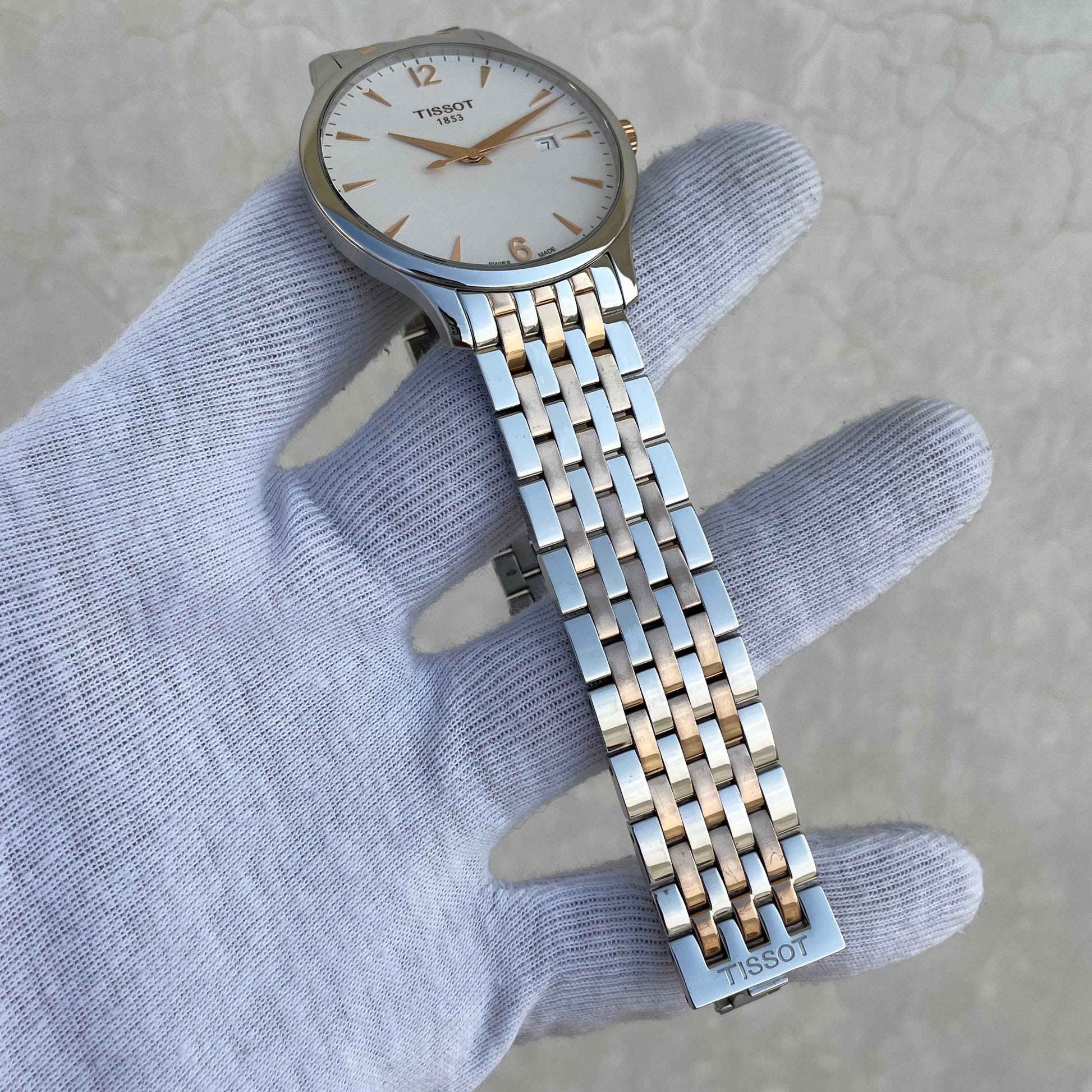 Tissot Tradition Two Tone T0636102203701