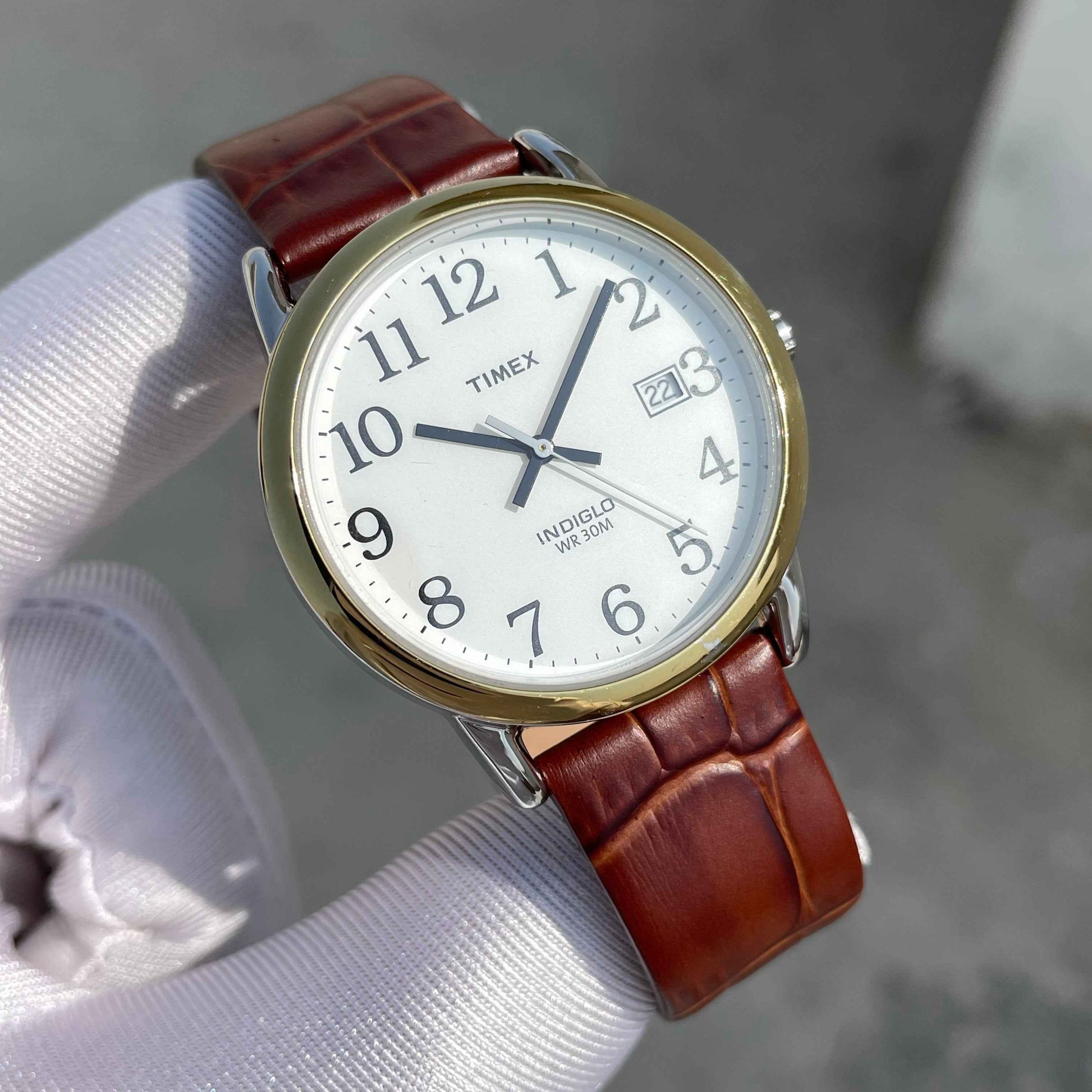 Timex Indiglo Two Tone