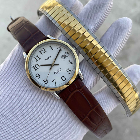 Timex Indiglo Two Tone