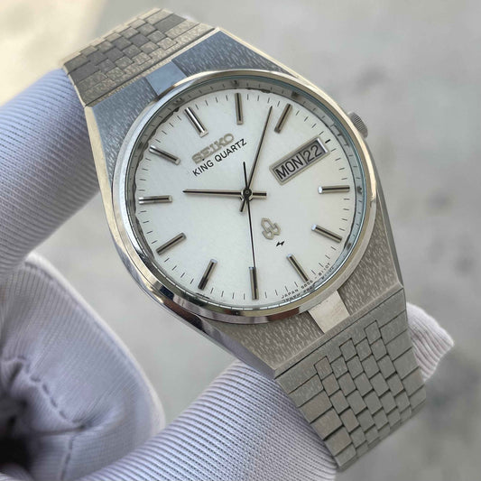 Vintage Seiko King Quartz 5856-8090