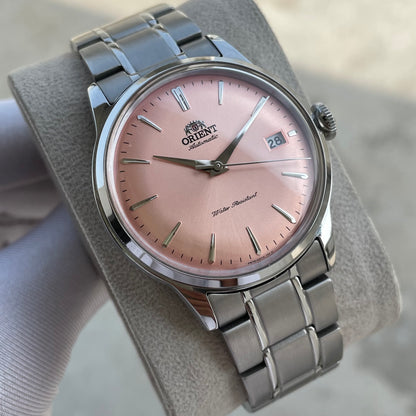 Orient Bambino Version 7 Salmon Pink RA-AC0M11Y30B
