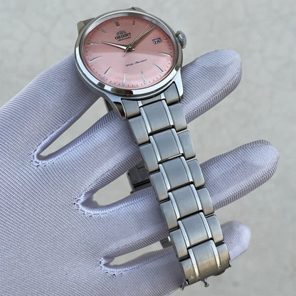 Orient Bambino Version 7 Salmon Pink RA-AC0M11Y30B