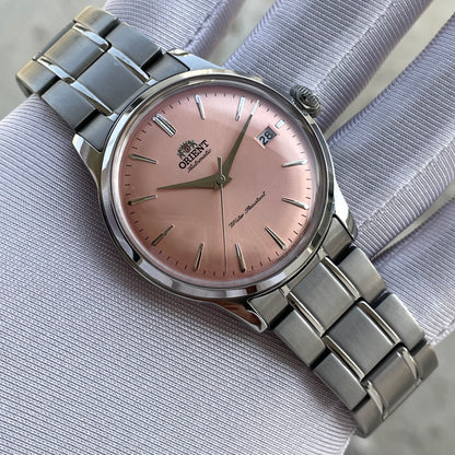 Orient Bambino Version 7 Salmon Pink RA-AC0M11Y30B