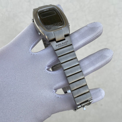 Vintage 1990s Casio Data Bank Titanium DB-101T