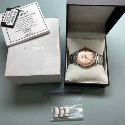 Orient Bambino Version 7 Salmon Pink RA-AC0M11Y30B