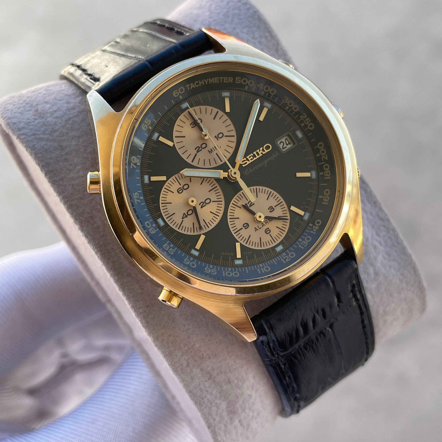 Rare Vintage Seiko Chronograph 7T32-7C60