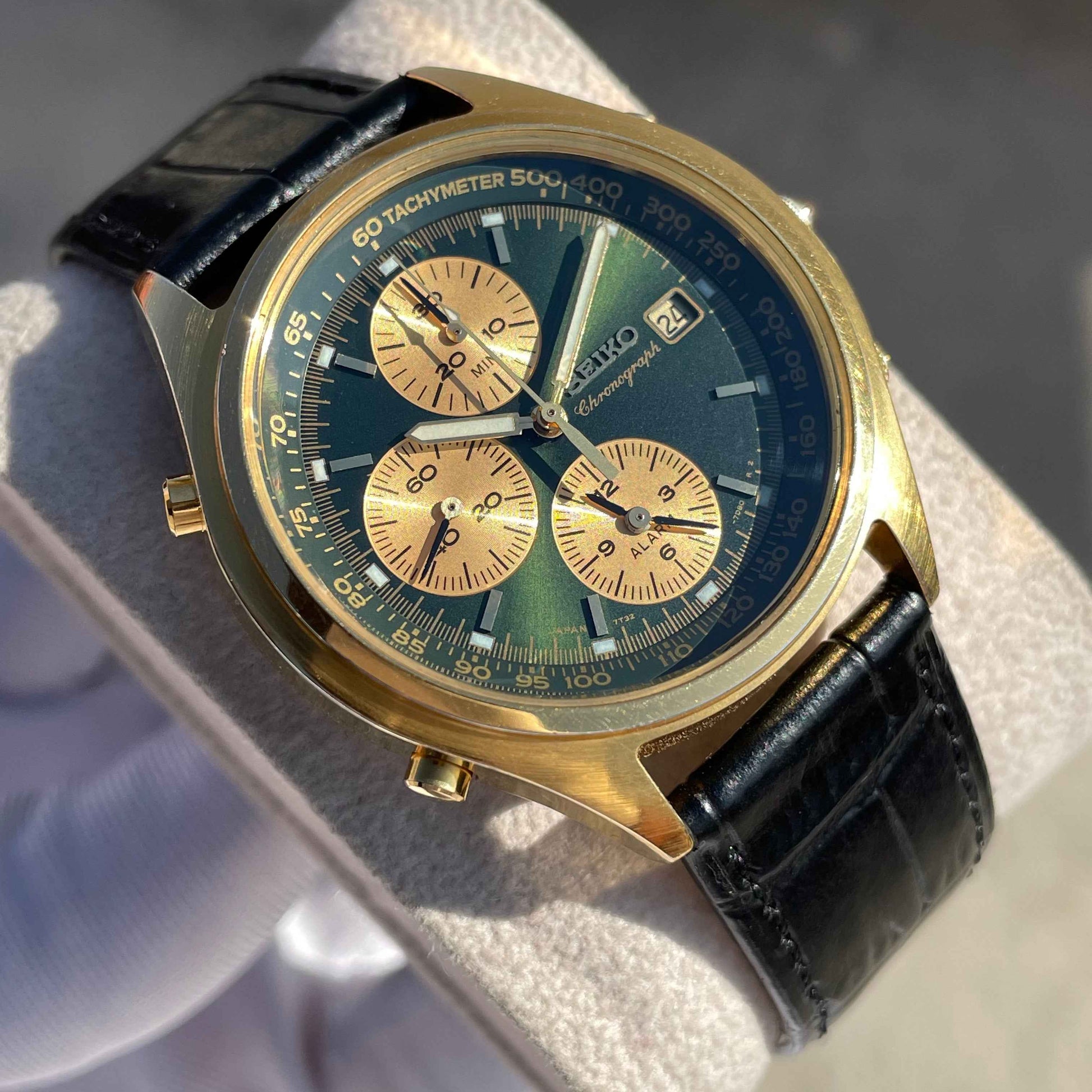 Rare Vintage Seiko Chronograph 7T32-7C60