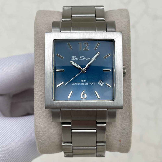 Ben Shermon Blue Dial Quartz