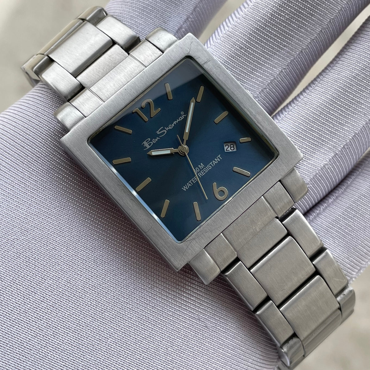 Ben Shermon Blue Dial Quartz