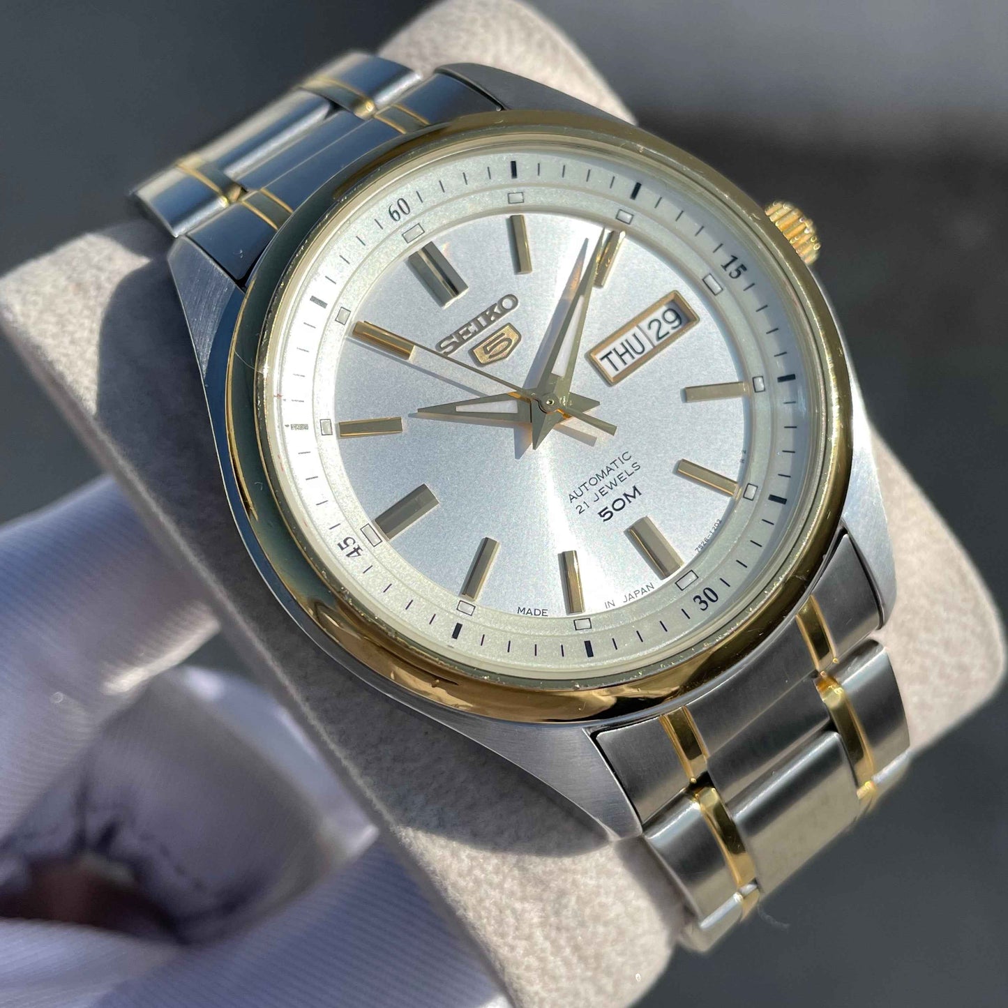 Seiko 5 Two Tone SNKM92J1