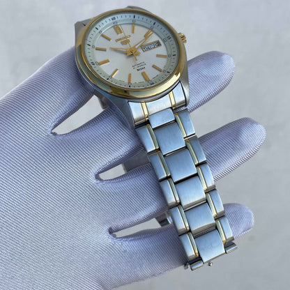 Seiko 5 Two Tone SNKM92J1