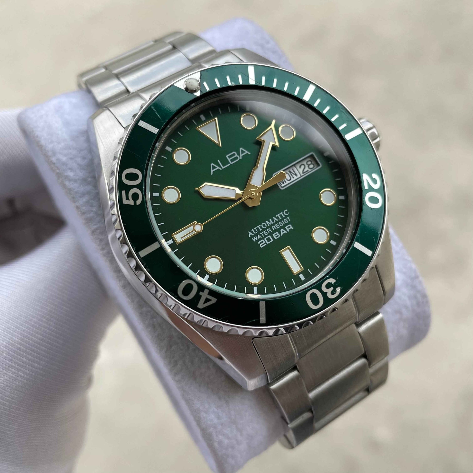 Seiko Alba Green Diver's Automatic