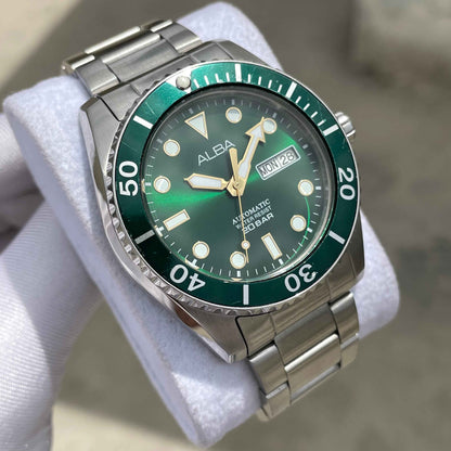 Seiko Alba Green Diver's Automatic