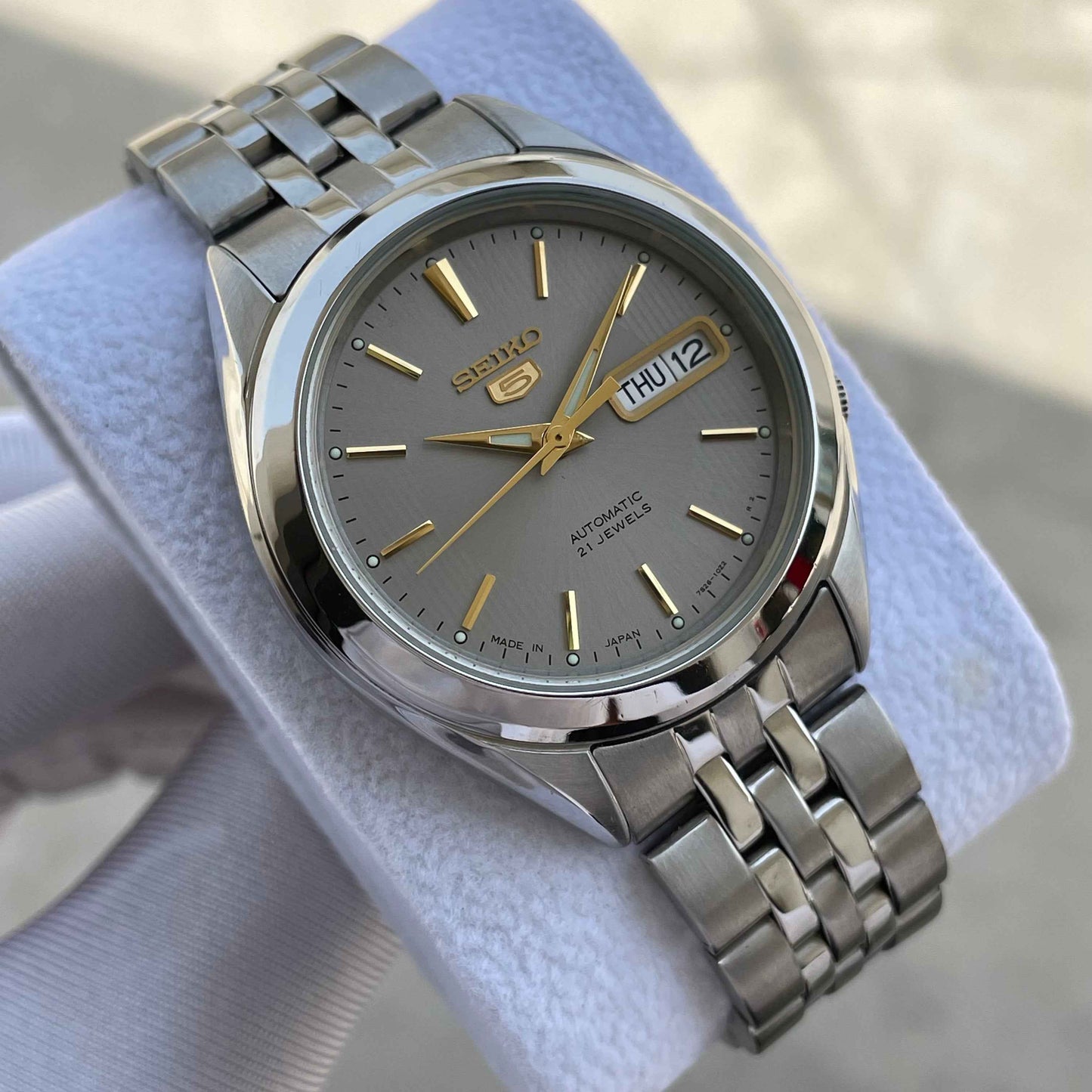 Seiko 5 Grey Dial SNKL19K1