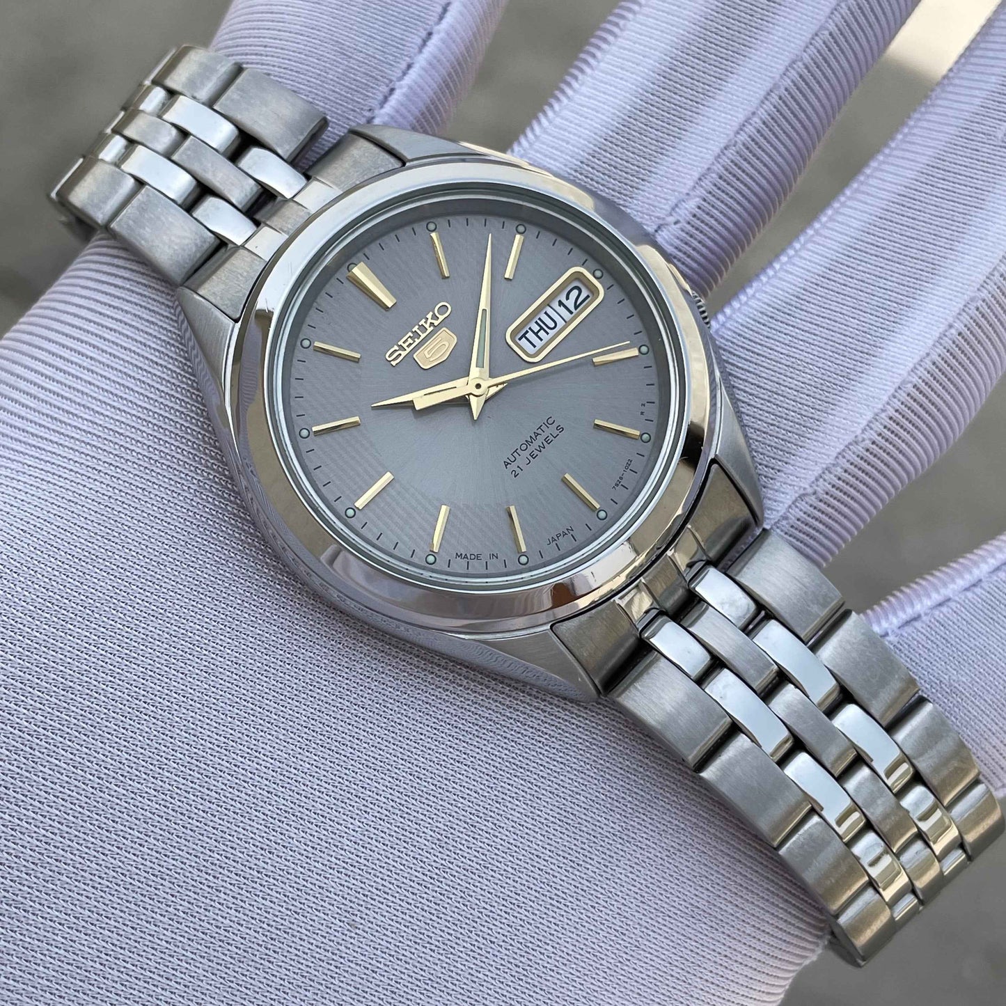 Seiko 5 Grey Dial SNKL19K1