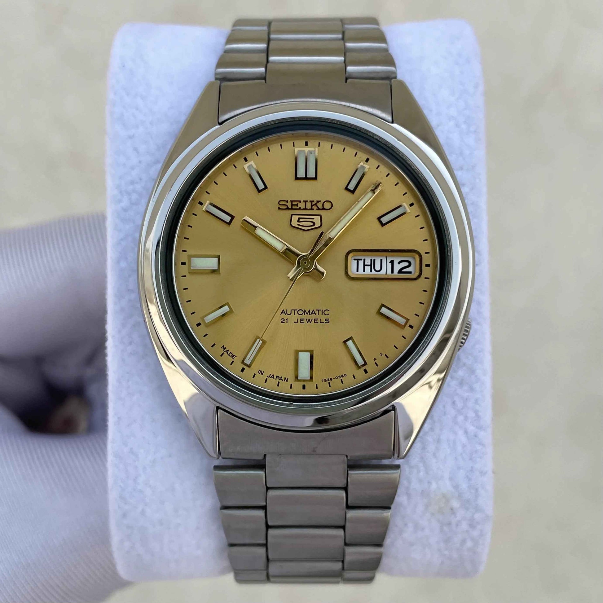 Seiko 5 Golden Dial SNKSX81