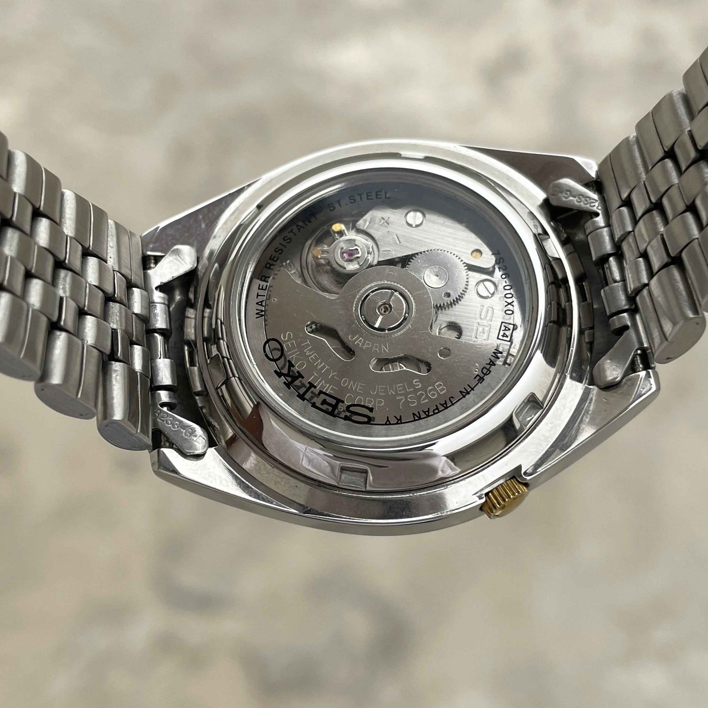Rare Seiko 5 SNKF67J1 - Black Checkered Dial