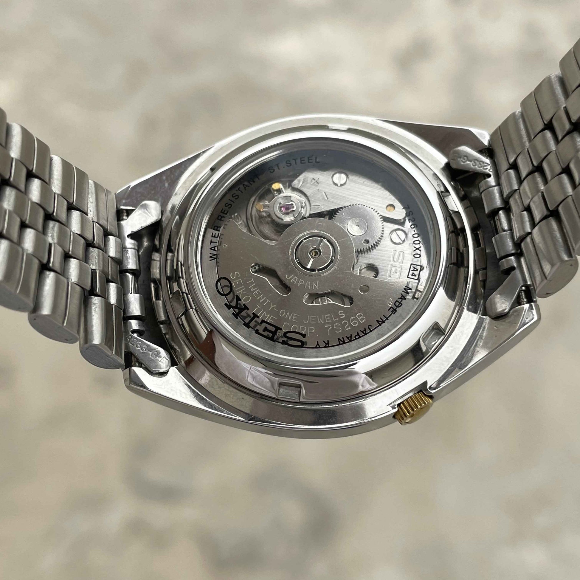 Rare Seiko 5 SNKF67J1 - Black Checkered Dial
