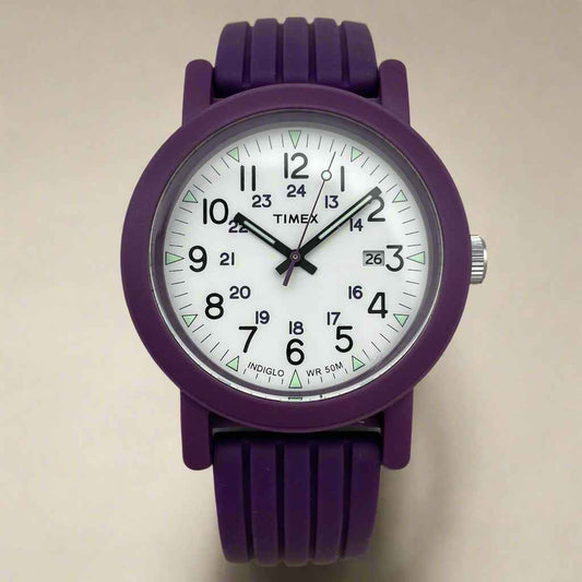 Timex Sports Watch With Rubber Strap